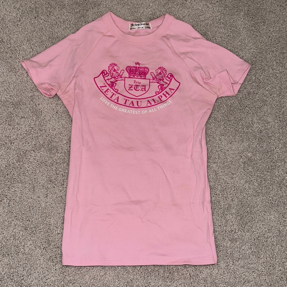 Zeta tau alpha baby tee